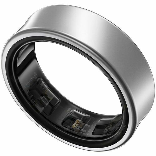 Samsung Galaxy Ring Smart Ring - Finger Wearable - Android - Titanium Silver - Accelerometer, PPG Sensor, Temperature Sens