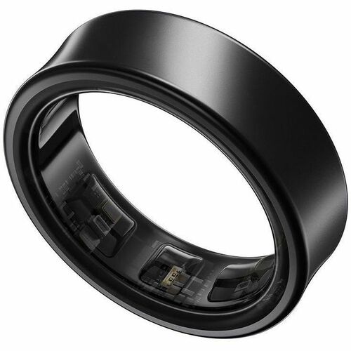 Samsung Galaxy Ring Smart Ring - Finger Wearable - Titanium Black - Accelerometer, PPG Sensor, Temperature Sensor - Sleep 
