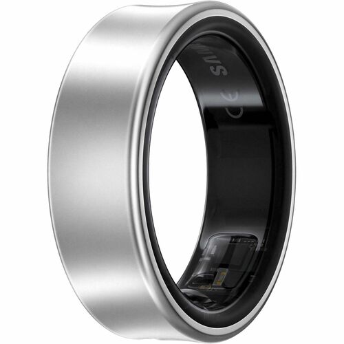 Samsung Galaxy Ring Smart Ring - Finger Wearable - Android - Titanium Silver - Accelerometer, PPG Sensor, Temperature Sens