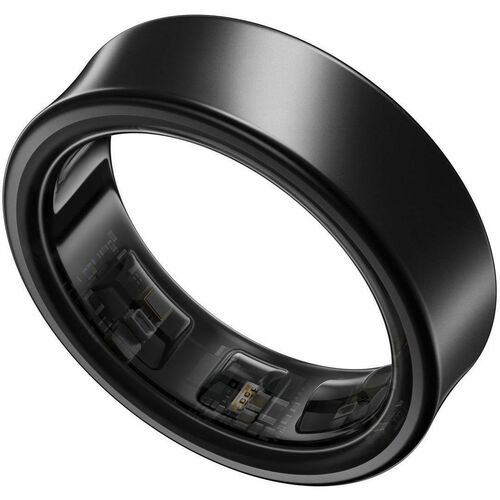 Samsung Galaxy Ring Smart Ring - Titanium Black, Black - Heart Rate Monitor - Sleep Quality, Heart Rate, Steps Taken - 7.8