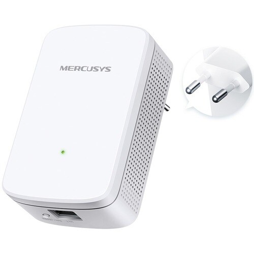 Range extender wireless Mercusys ME10 - Mono banda - IEEE 802.11b/g/n - 300 Mbit/s - 2,40 GHz - 1 x Rete (RJ-45) - Fast Et