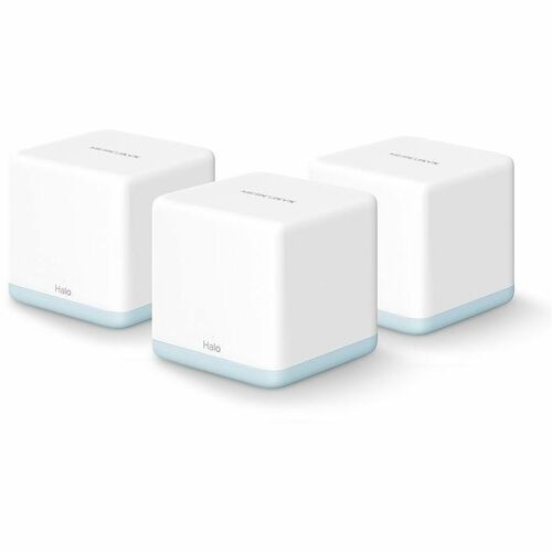 Router wireless Mercusys Halo H30 - Wi-Fi 5 - IEEE 802.11a/b/g/n/ac - Ethernet - Dual Band - 2,40 GHz ISM band - 5 GHz Ban