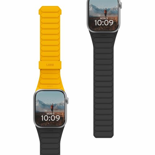 Urban Armor Gear Pathfinder Adjustable Smartwatch Band - Black, Yellow