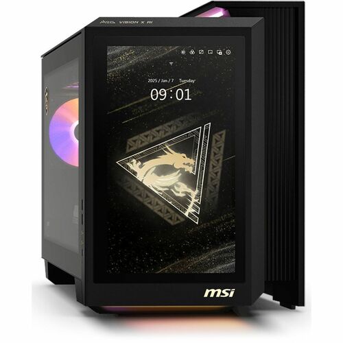 MSI MEG Vision X AI Gaming PC Intel Ultra 9 285K Nvidia RTX 5090 64GB 2TB SSD W11PH - Mid-Tower Chassis - Intel Z890 Chips