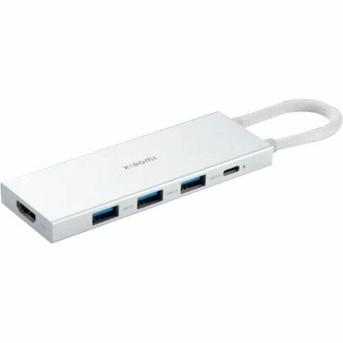Xiaomi XMDS05YM USB Type C Docking Station for Desktop PC, Flash Drive - Charging Capability - 4K, 4K @ 60Hz, 4K UHD - 384