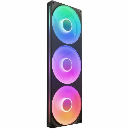 NZXT F420 RGB Core RF-U42HF-B1 Cooling Fan - PC - 3 x Fan(s) - 167.54m³/h Maximum Airflow - 2000 rpm - Fluid Dynamic Beari