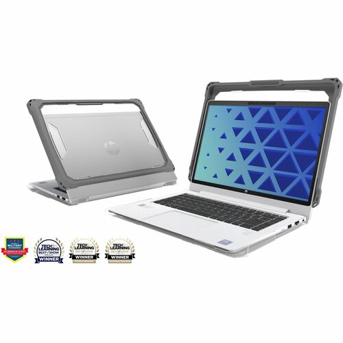 MAXCases Extreme Shell-FL3 Slide Case for HP Fortis G1m Chromebook 11.6" "Flip 2:1" - For HP Chromebook - Gray - Drop Resi