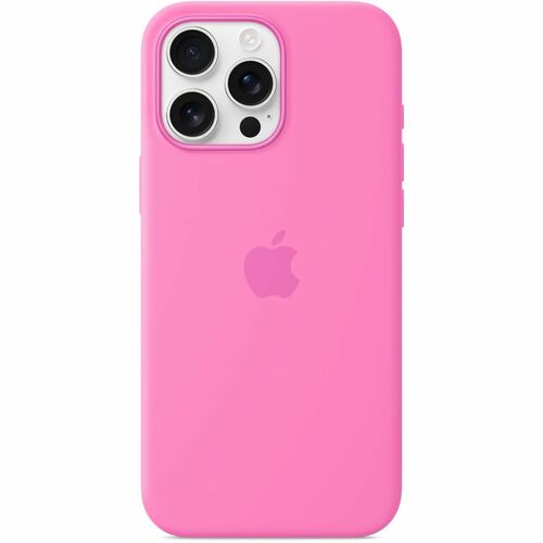 Apple Hülle für Apple iPhone 16 Pro Max Smartphone - Pfingstrose - Seidig, Softtouch - Kratzfest, Sturzsicher - Silikon, M