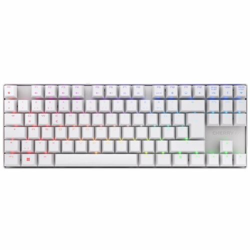 CHERRY XTRFY G80-3882 Gaming Keyboard - Tenkeyless - Wired/Wireless Connectivity - USB Type A Interface - RGB LED - Englis