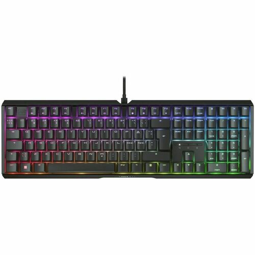 CHERRY XTRFY G80-3890 Gaming Keyboard - Full-size - Cable Connectivity - USB Type A Interface - RGB LED - Pan-Nordic - Bla