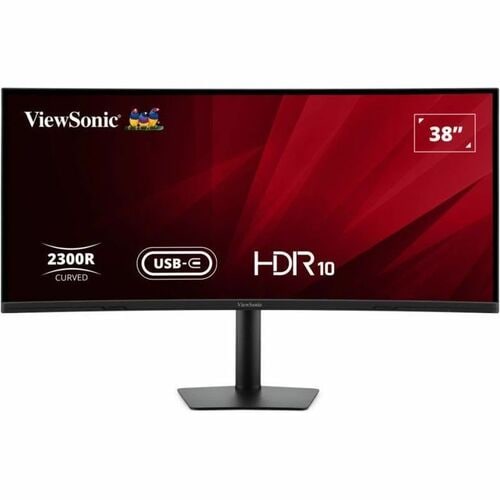 ViewSonic VA3820C 38" Class QHD+ LED Monitor - 21:9 - 96.5 cm (38") Viewable - LED Backlight - 3840 x 1600 - 300 cd/m² - 5