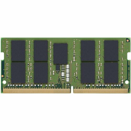 Kingston RAM Module for Notebook - 32 GB - DDR4-3200/PC4-25600 DDR4 SDRAM - 3200 MHz Dual-rank Memory - CL22 - 1.20 V - EC