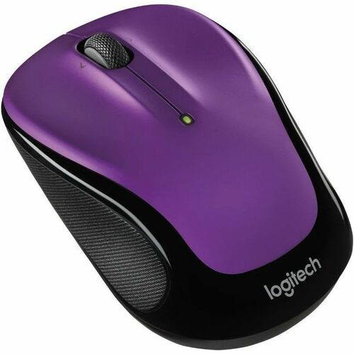 Logitech M325S Wireless Mouse - Optical - Wireless - 32.81 ft - Radio Frequency - 2.40 GHz - Lilac - 1000 dpi - Tilt Wheel