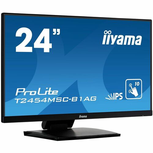 iiyama ProLite T2454MSC-B2AG 24 Zoll Klasse LED-Touchscreen-Monitor - 16:9 Format - 4 ms Reaktionszeit - 60,5 cm (23,8 Zol
