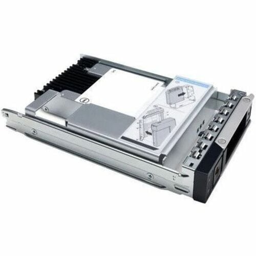 Dell 480 GB Solid State Drive - 2.5" Internal - SATA (SATA/600) - 3.5" Carrier - Read Intensive - 1 DWPD - 512e Format