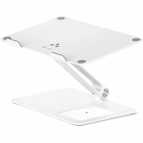 ALOGIC Elite Power Laptop Stand with Wireless Charger - White