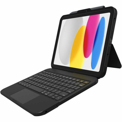 ZAGG Rugged Keyboard/Cover Case (Folio) for 27.7 cm (10.9") to 27.9 cm (11") Apple iPad (10th Generation), iPad (11th Gene