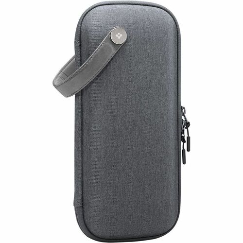 Spigen Klasden Carrying Case (Pouch) Nintendo Gaming Console - Charcoal Grey - Scratch Proof - Fabric, Ethylene Vinyl Acet