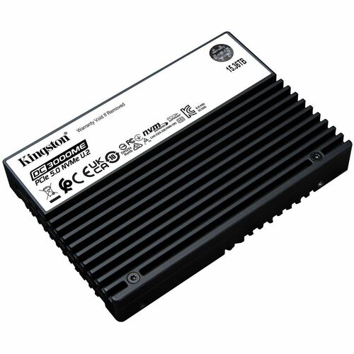 Kingston Solid State-Laufwerk - 2,5" Intern - 15,36 TB - U.2 (PCI Express NVMe 5.0 x4) - Server, Data Center Unterstütztes