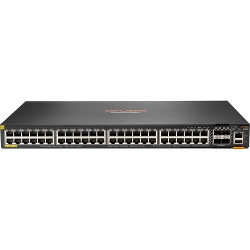 HPE CX 6200 48 Puertos Gestionable Conmutador Ethernet - 3 Capa compatible - Modular - Par trenzado, Fibra Óptica - PoE Ports