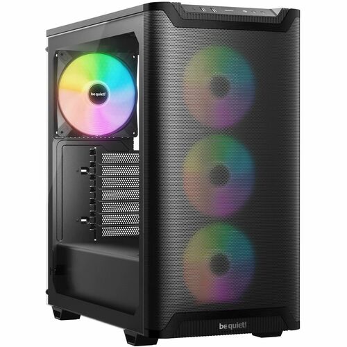 be quiet! Pure Base 501 Pure Base 501 LX Black Computergehäuse - ATX, Micro ATX, Mini ATX Motherboard Supported - Midi-Tow