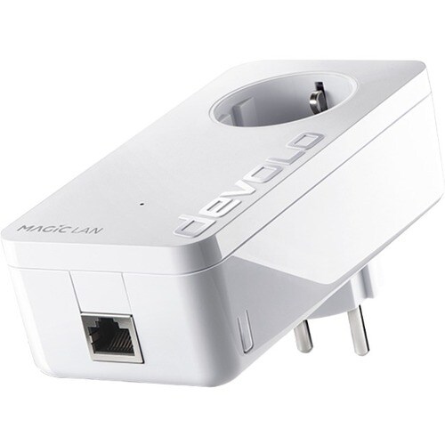 devolo Magic 1 LAN Powerline Network Adapter - 1 - 1 x Network (RJ-45) - 1200 Mbit/s Powerline - 400 m Distance Supported 