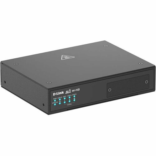 D-Link DWM-550-G Wi-Fi 6 IEEE 802.11 a/b/g/n/ac/ax 2 SIM Cellular Modem/Wireless Router - 5G - 5G NR, LTE - Dual Band - 2.