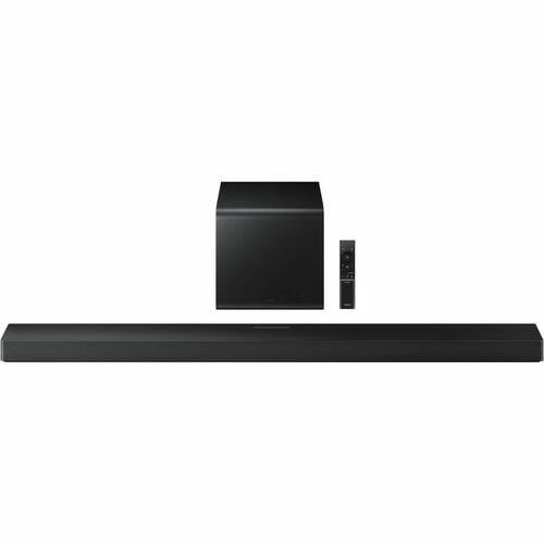 Samsung HW-QS700F 3.1.2 Bluetooth Smart Sound Bar Speaker - 345 W RMS - Google Assistant, Alexa Supported - Titan Black - 