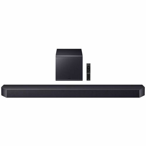 Samsung HW-Q900F 7.1.2 Bluetooth Smart Sound Bar Speaker - 500 W RMS - Google Assistant, Bixby, Alexa Supported - Titan Bl