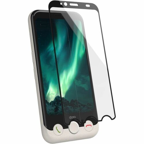 Doro Tempered Glass Screen Protector for Doro Aurora A11, Aurora A10 - Transparent - For LCD Smartphone - Scratch Resistan