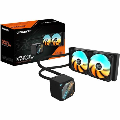 GIGABYTE GAMING 240 GP-GIGABYTE GME 240 Cooling Fan/Radiator/Water Block - Processor - 12 cm (4.72") Maximum Fan Diameter 