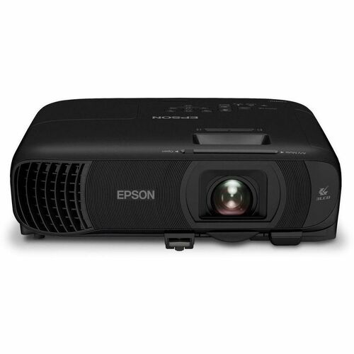 Epson PowerLite 1290 3LCD Projector - 16:10 - Ceiling Mountable - Black - 1920 x 1080 - Front, Ceiling, Rear - 1080p - 550