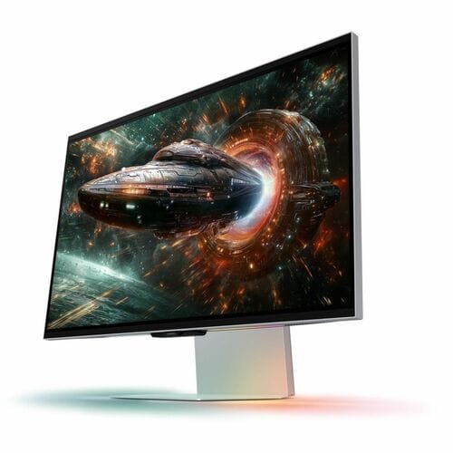 Samsung Odyssey 3D S27FG900XN 27" Class 4K UHD Gaming LCD Monitor - 16:9 - Mercury Silver - 27" Viewable - In-plane Switch