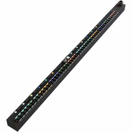 Vertiv PowerIT VP7U60A1 Switched Outlet Level Monitoring HD rPDU, Vertical, Three Phase, 48 Combination C13/C19 Outlets, 6