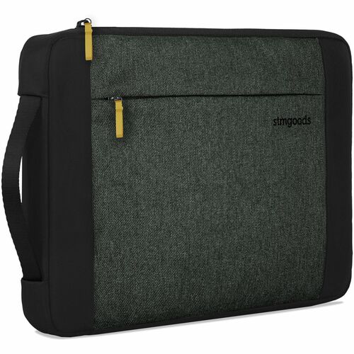 STM Goods Kin Carrying Case (Sleeve) for 33 cm (13") to 35.6 cm (14") Apple MacBook Pro - Black Slate - Shock Absorbing - 
