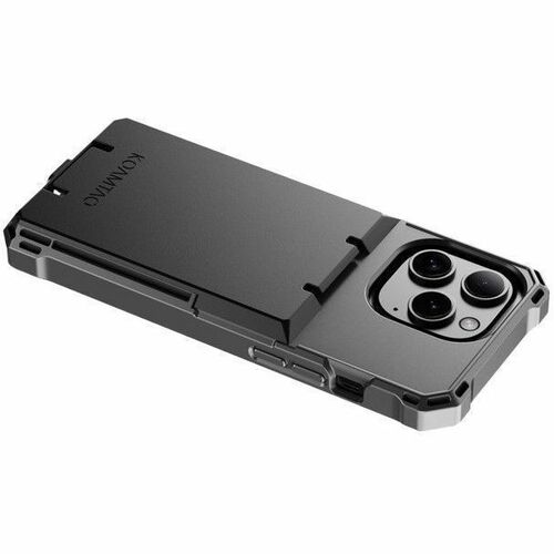 KoamTac KBCC Charging Case Apple iPhone 15 Pro Smartphone - Black - Drop Resistant - Hand Strap