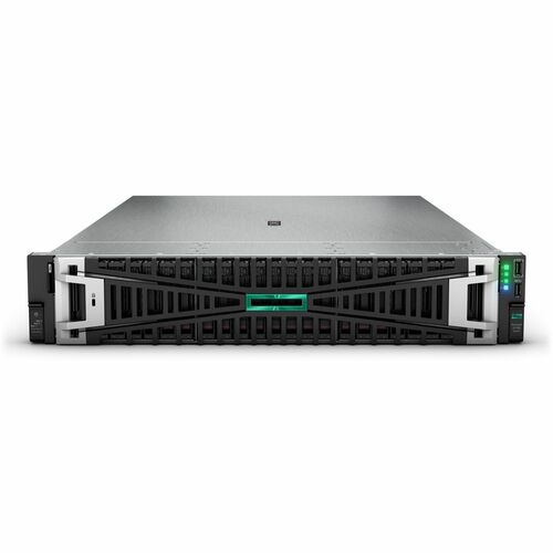 HPE ProLiant DL380 G11 2U Rack Server - 1 x Intel Xeon Silver 4516Y+ 2.20 GHz - 64 GB RAM - 960 GB SSD - (2 x 480GB) SSD C