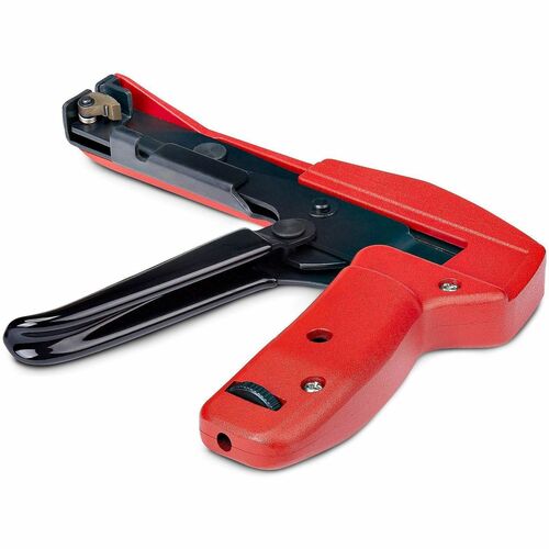 StarTech.com Cable Tie Installation Tool - TAA Compliant - 154.9 mm Length - Black, Red - S45C Steel, Aluminium Alloy, Alu