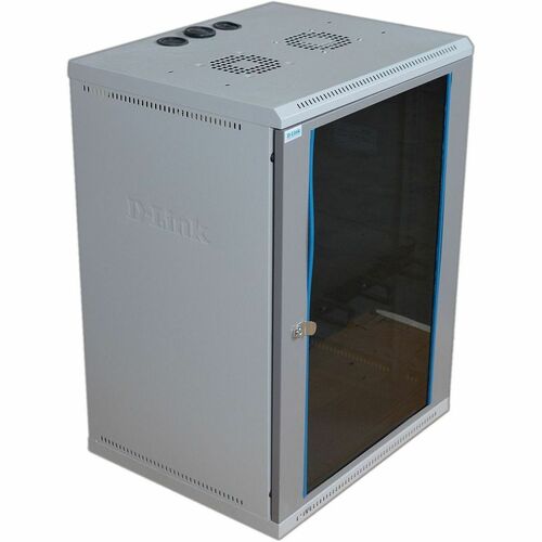 D-Link NWR-12U-5545-GR Mounting Enclosure for Network Device, Audio/Video Device, Rack - Grey - 40 kg Load Capacity - Cold