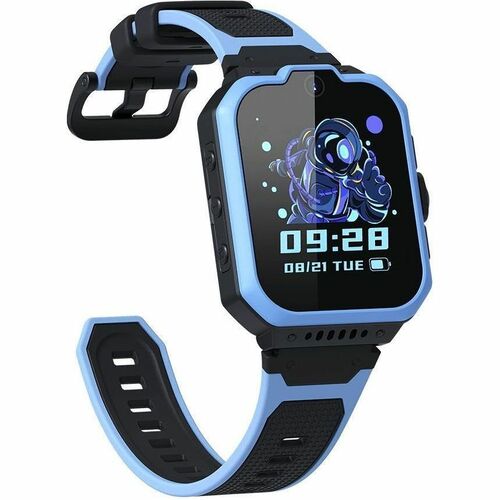 ZTE Watch K1 Pro Smartwatch - Blau Body Color - Silikon Band Material - Wireless LAN - 4G - LTE - Kamera - 4,6 cm (1,8 Zol
