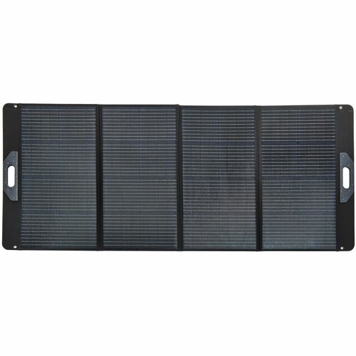 Eaton 220W Foldable Portable Solar Panel for Portable Power Stations - Portable - Black