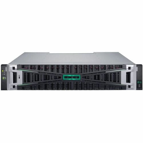 HPE MSA 2070 24 x Gesamtzahl Einschübe SAN-Speichersystem - 2U Rackmontage - 0 x HDD installiert - 12Gb/s SAS Steuerung - 