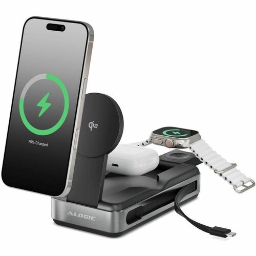 Alogic Roam Power Bank - For Notebook, Smartwatch, iPhone - 21000 mAh - 100 W - 3 A, 5 A - 5 V DC, 9 V DC, 12 V DC, 15 V D