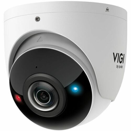 TP Link VIGI INSIGHT S485PI - VIGI 8MP IR Panoramic Turret Network Camera - 65.62 ft (20 m) Infrared Night Vision - H.265+