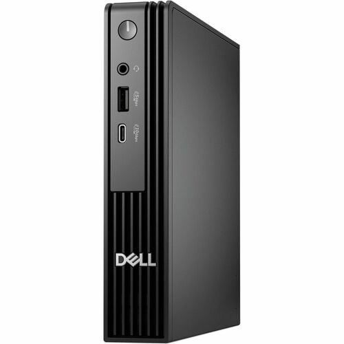 Dell Pro Micro QCM1250 Desktop Computer - Intel Core Ultra 5 235T - 16 GB - 256 GB SSD - Micro PC - Black - Intel Chip - W