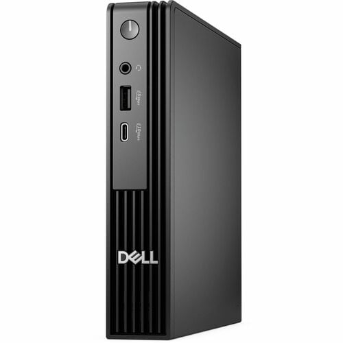 Dell Pro Micro QCM1255 Desktop Computer - AMD Ryzen 7 PRO 8700GE - 16 GB - 512 GB SSD - Micro PC - AMD Chip - Windows 11 P