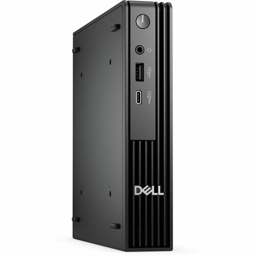 Dell Pro Micro QCM1250 Desktop Computer - Intel Core Ultra 5 235T - 16 GB - 512 GB SSD - Micro PC - Black - Intel Chip - W