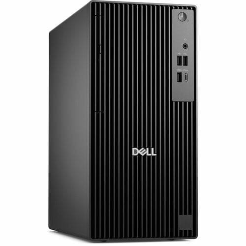 Dell Pro Tower QCT1250 Desktop Computer - Intel Core i5 14th Gen i5-14500 - 8 GB - 256 GB SSD - Tower - Black - Intel Chip