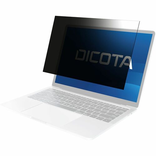 Dicota Polyethylenterephthalat (PET) Blickschutzfilter - Schwarz - für 33,8 cm (13,3 Zoll) Widescreen LCD Touchscreen-Moni