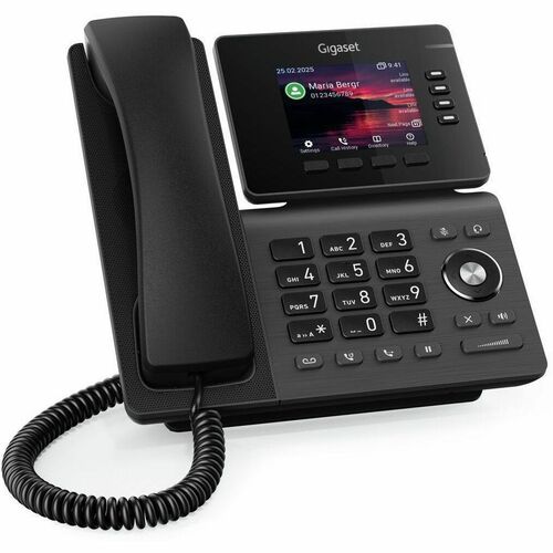 Gigaset IP PRO P810 IP Phone - Corded - Corded/Cordless - Bluetooth - 3 Multiple Conferencing - Desktop, Stand Mountable -